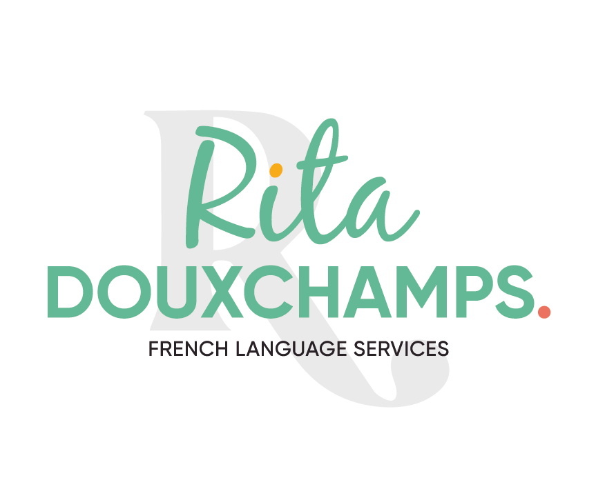 logo Rita Douxchamps French Language Services