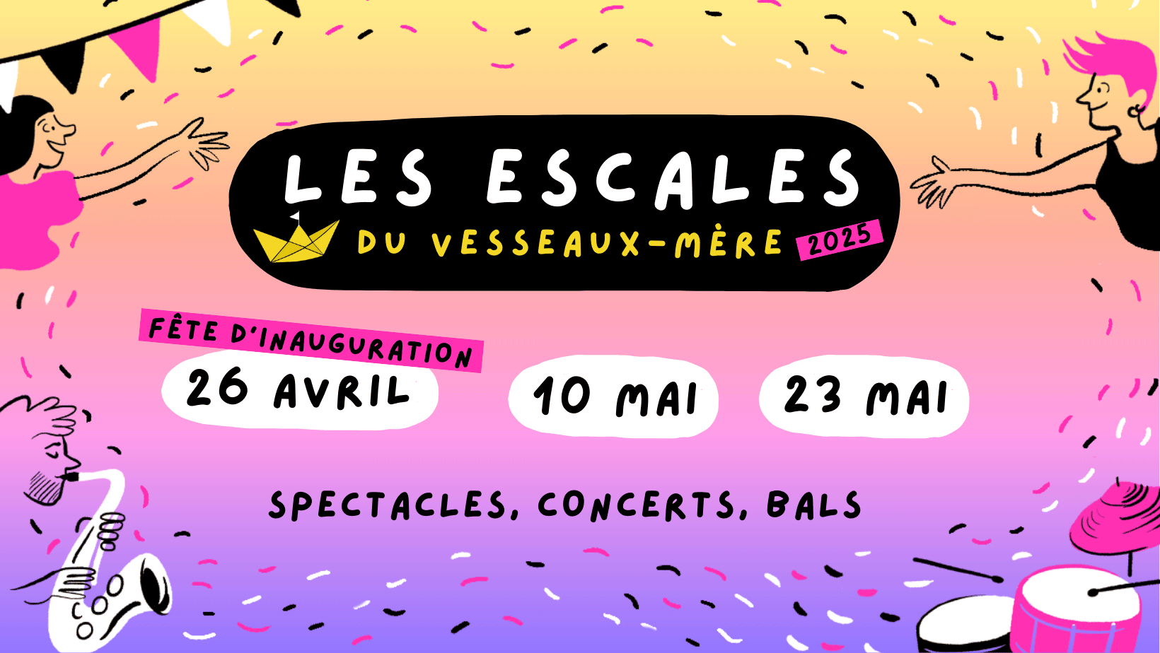 bandeau site escales Bandeau site événement festif et culturel